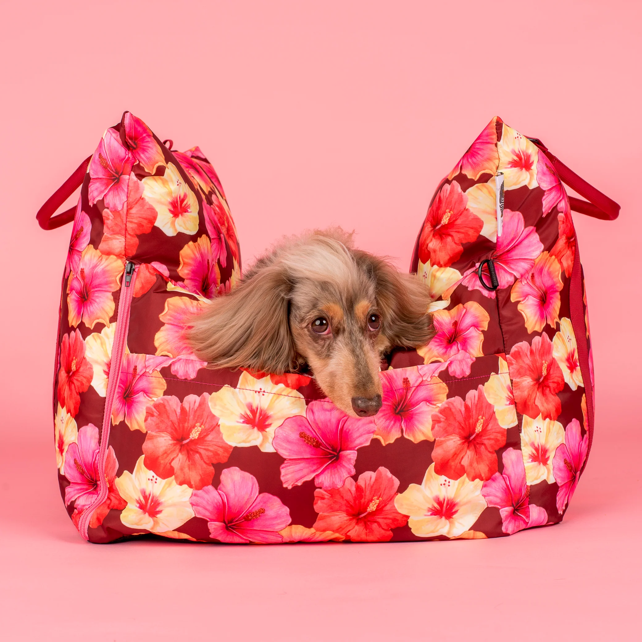 Deluxe Travel Car Bed: Hibiscus - Image 3