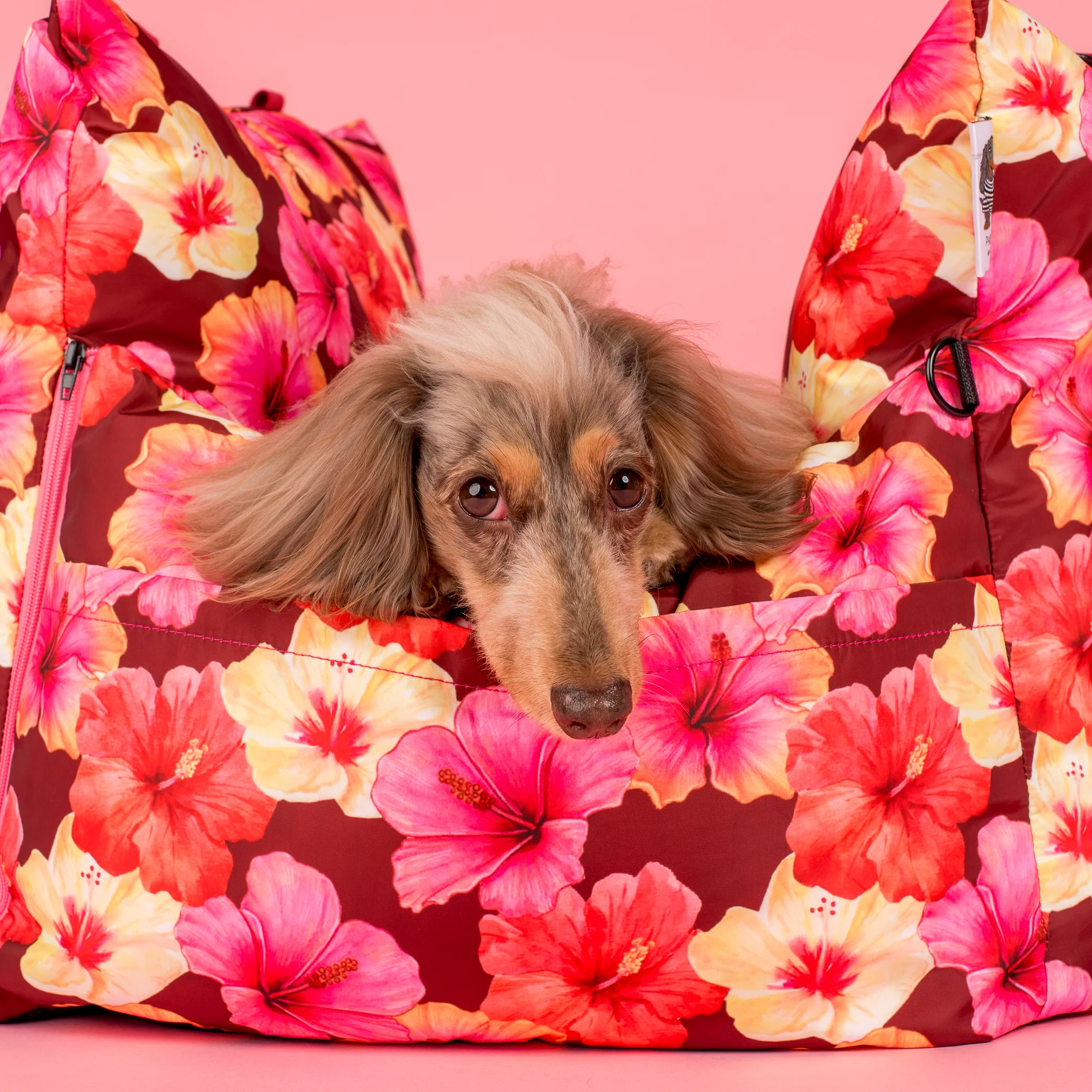 Deluxe Travel Car Bed: Hibiscus - Image 4