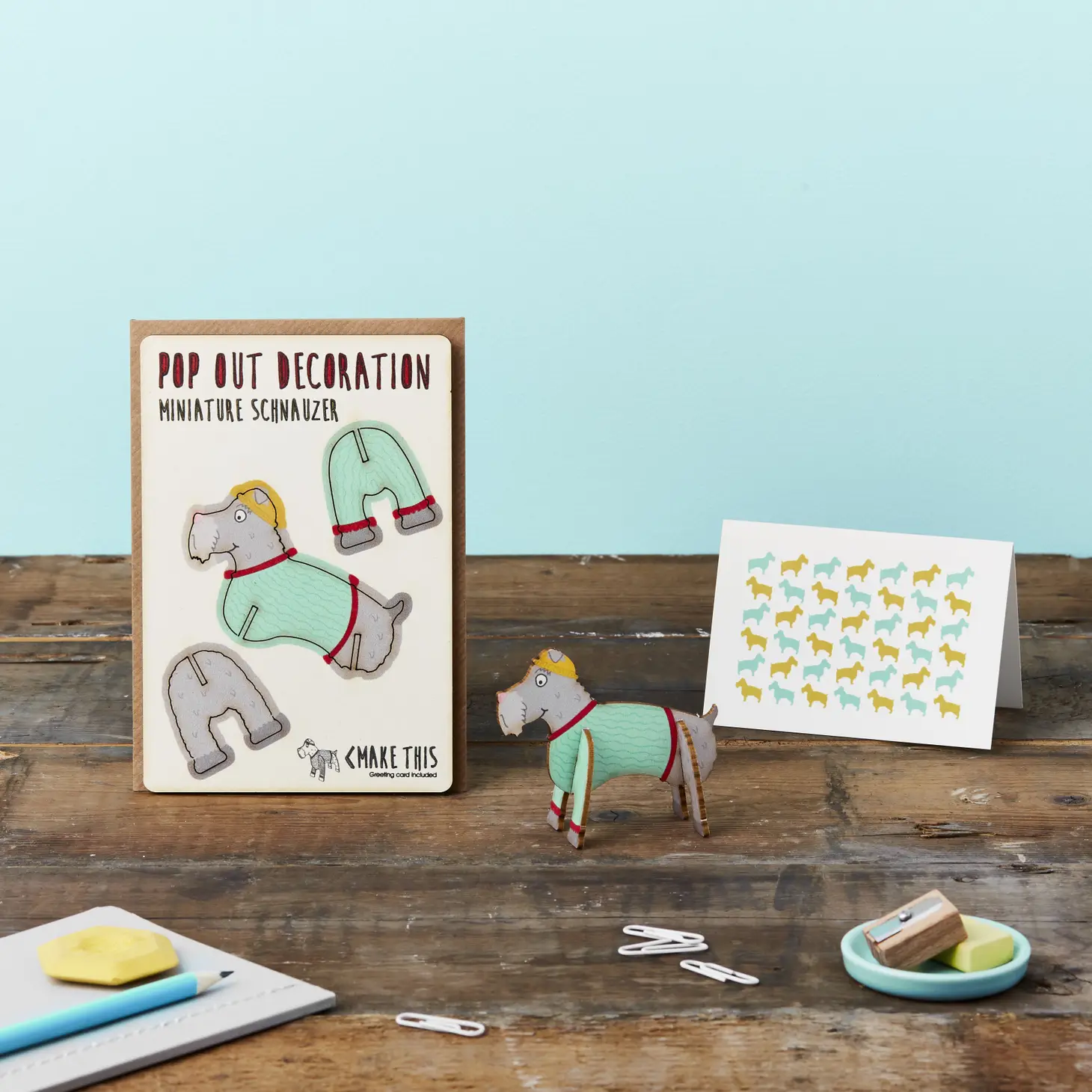 Dog Pop Out Decoration Greeting Card - Image 7
