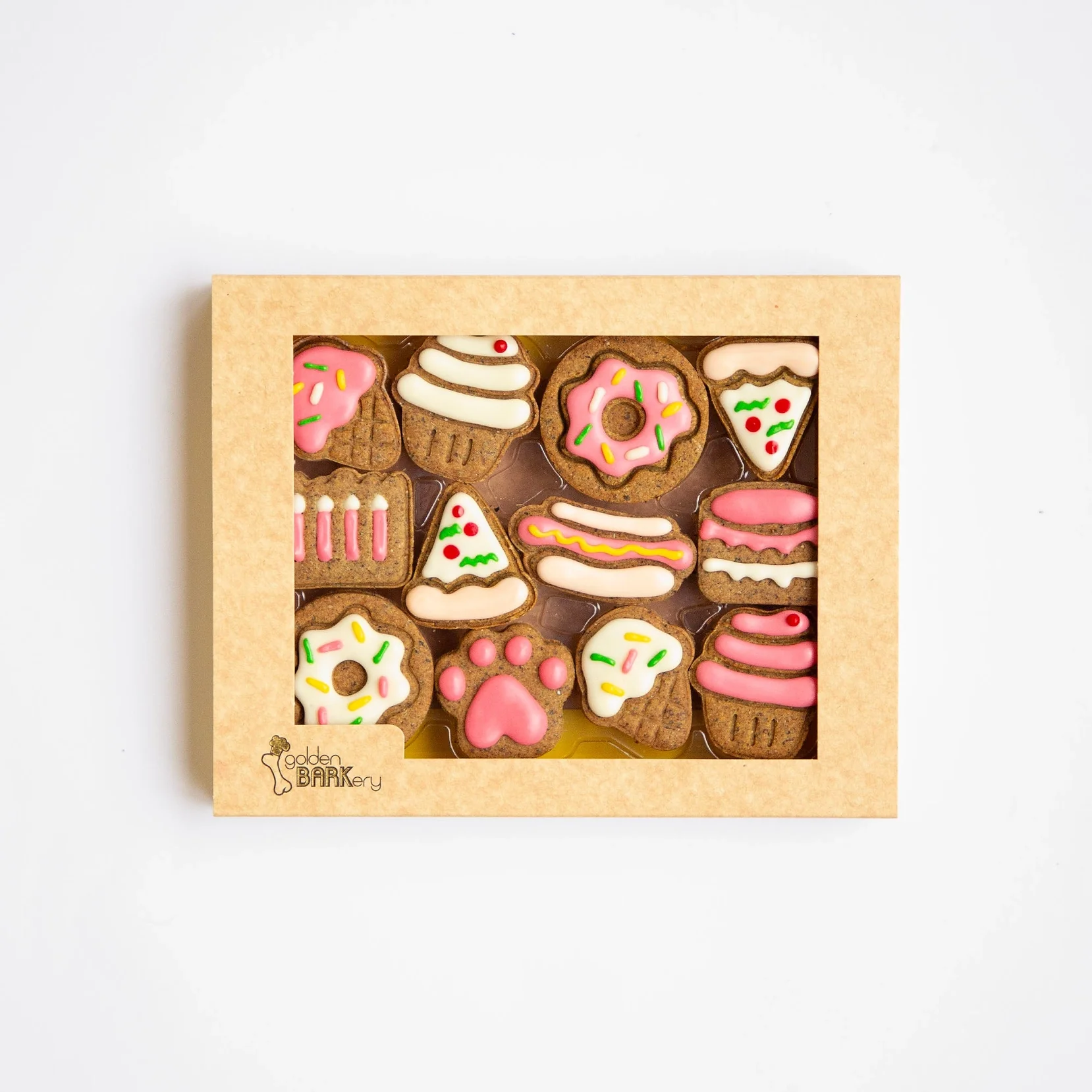 Golden Barkery: Dog Biscuits - Celebration Box Pink - Image 2