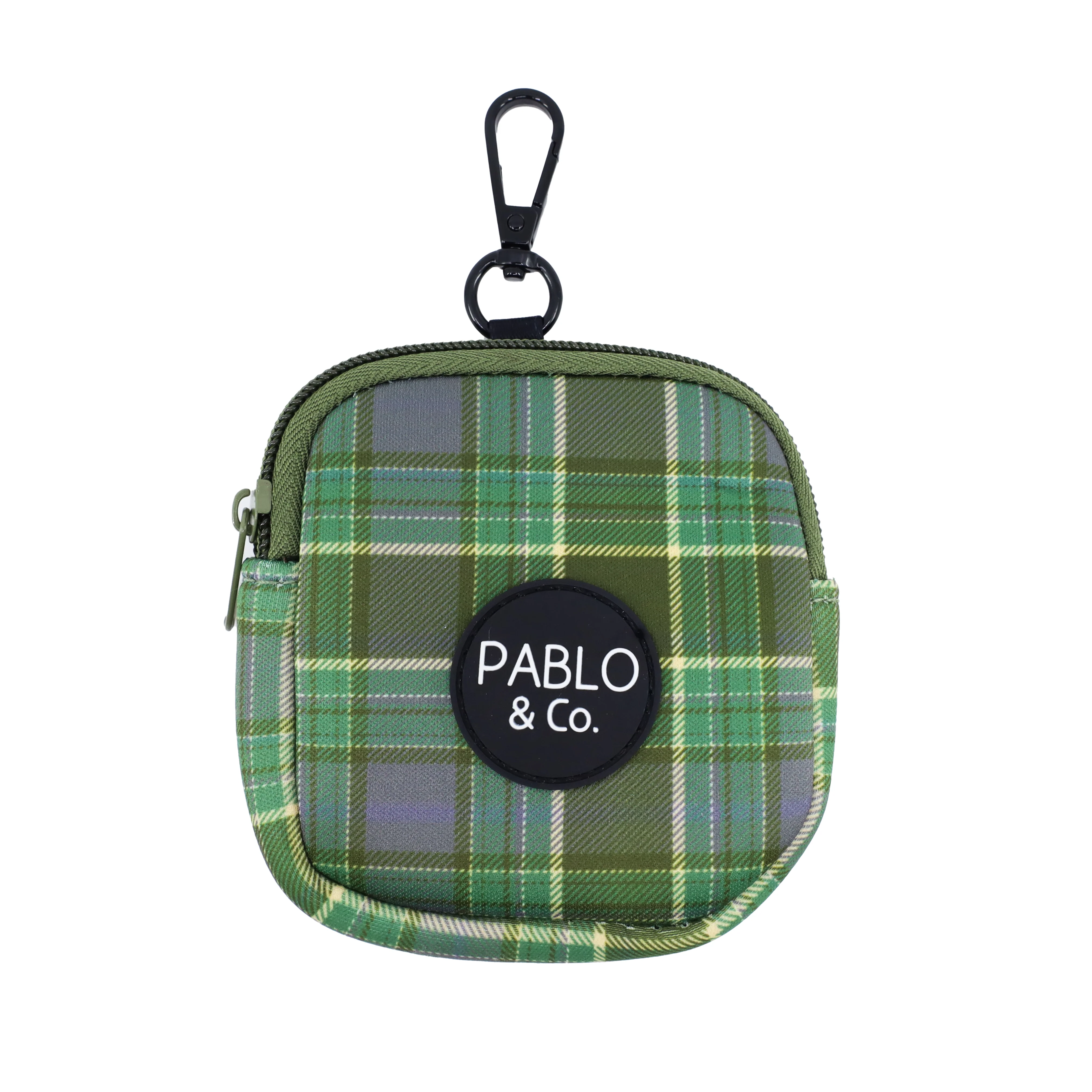 Green Plaid: Treat Pouch - Image 2