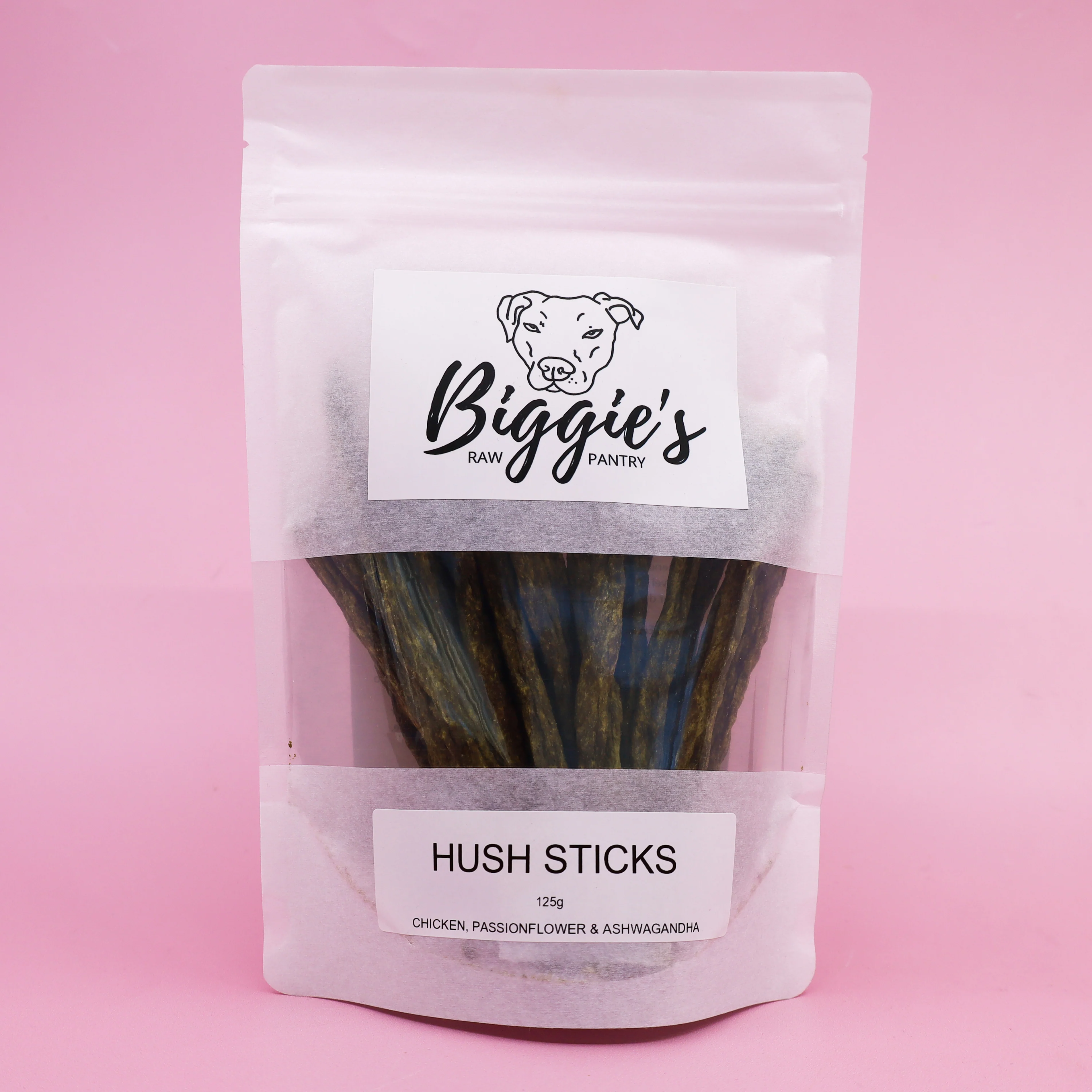 Chicken Hush Sticks (Calming): Biggie's Raw Pantry