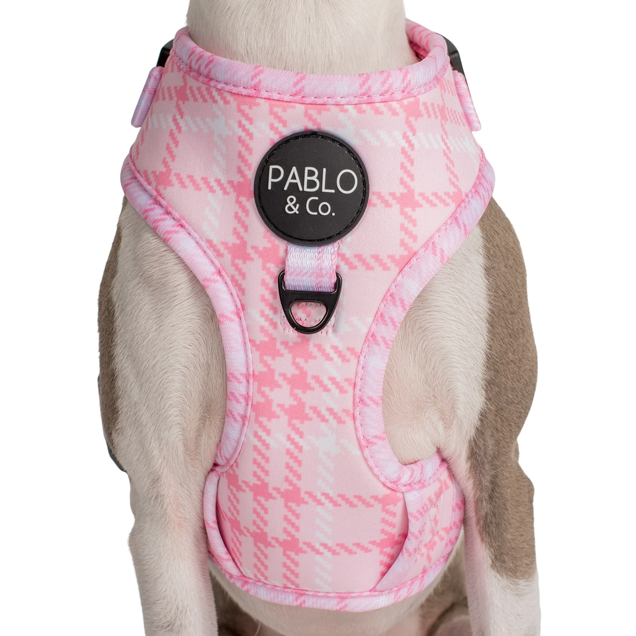 Pink Houndstooth: Adjustable Harness - Image 4