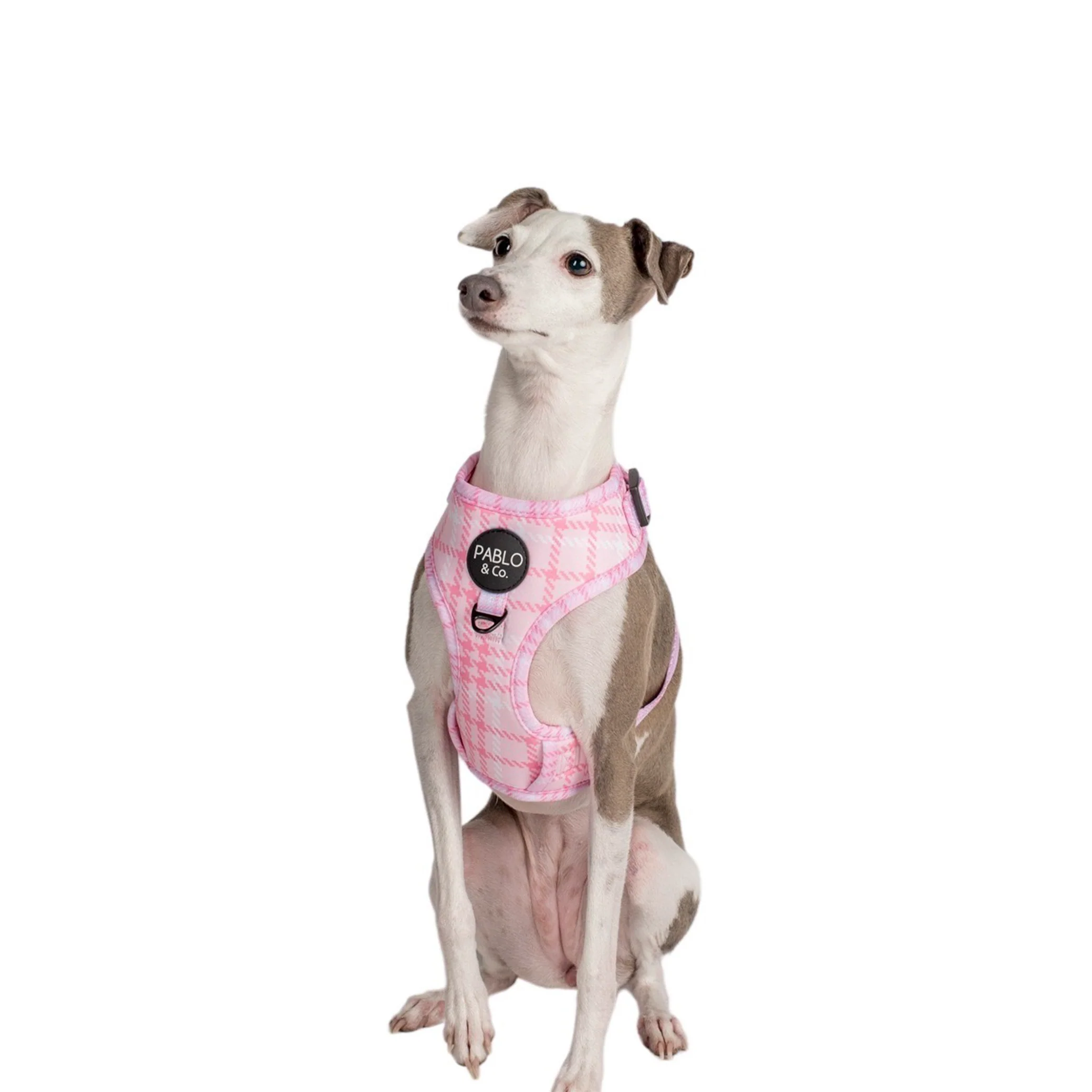 Pink Houndstooth: Adjustable Harness - Image 5