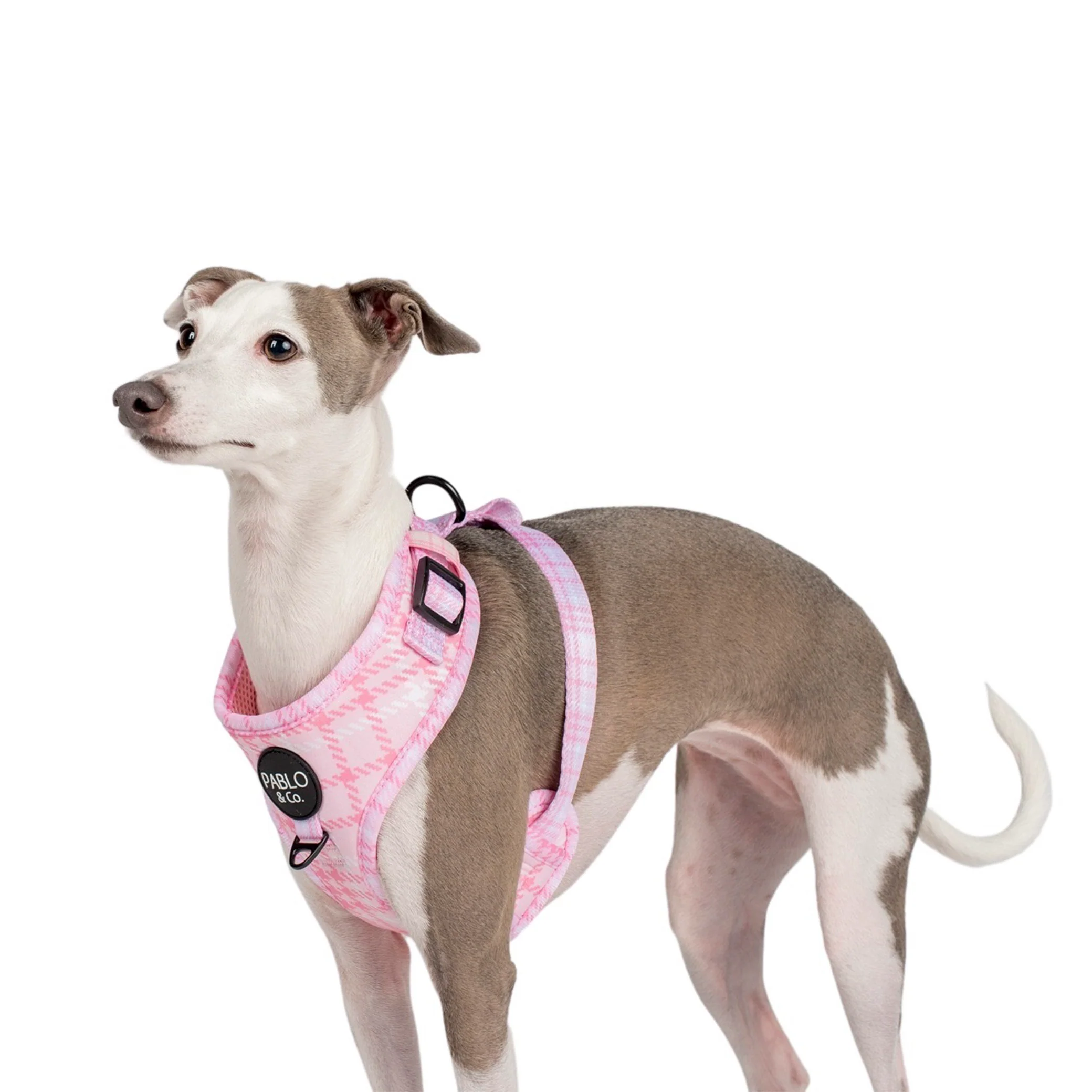 Pink Houndstooth: Adjustable Harness - Image 6