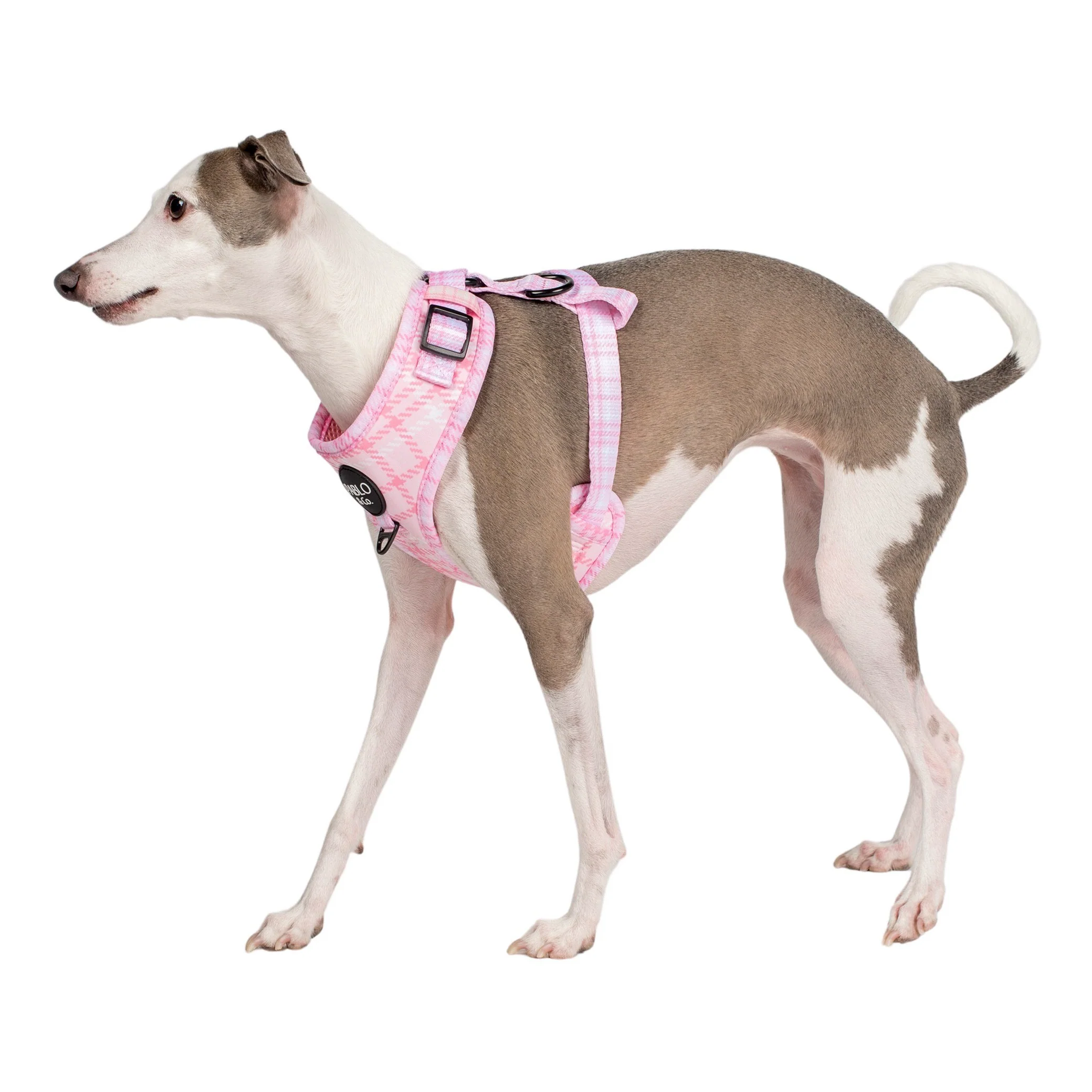 Pink Houndstooth: Adjustable Harness - Image 9