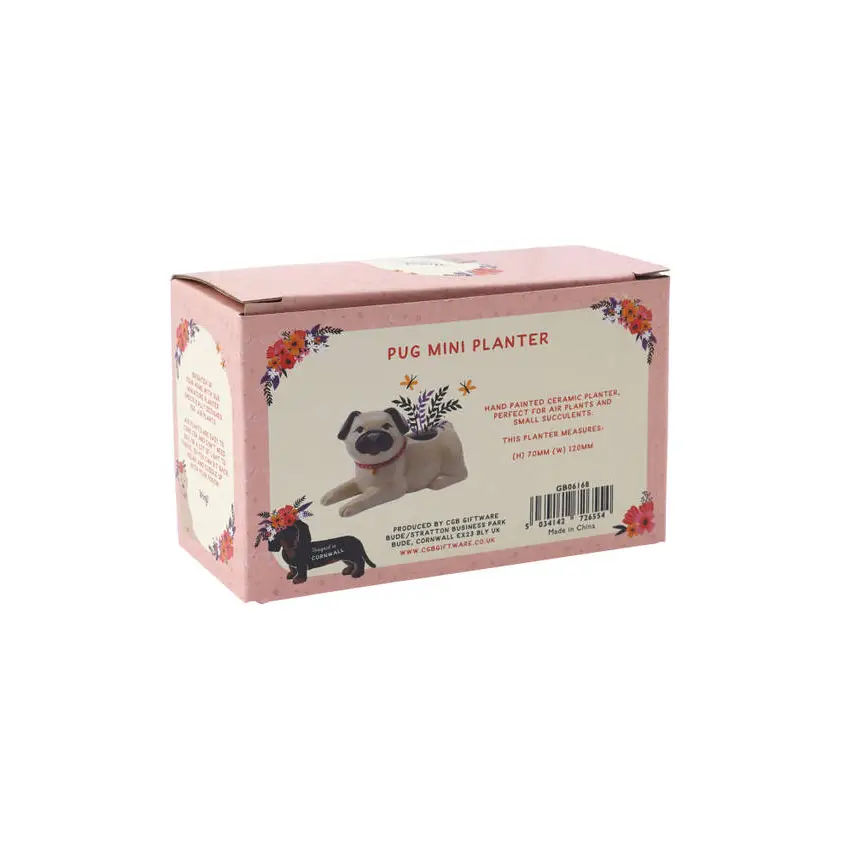 Pug Mini Planter - Image 4