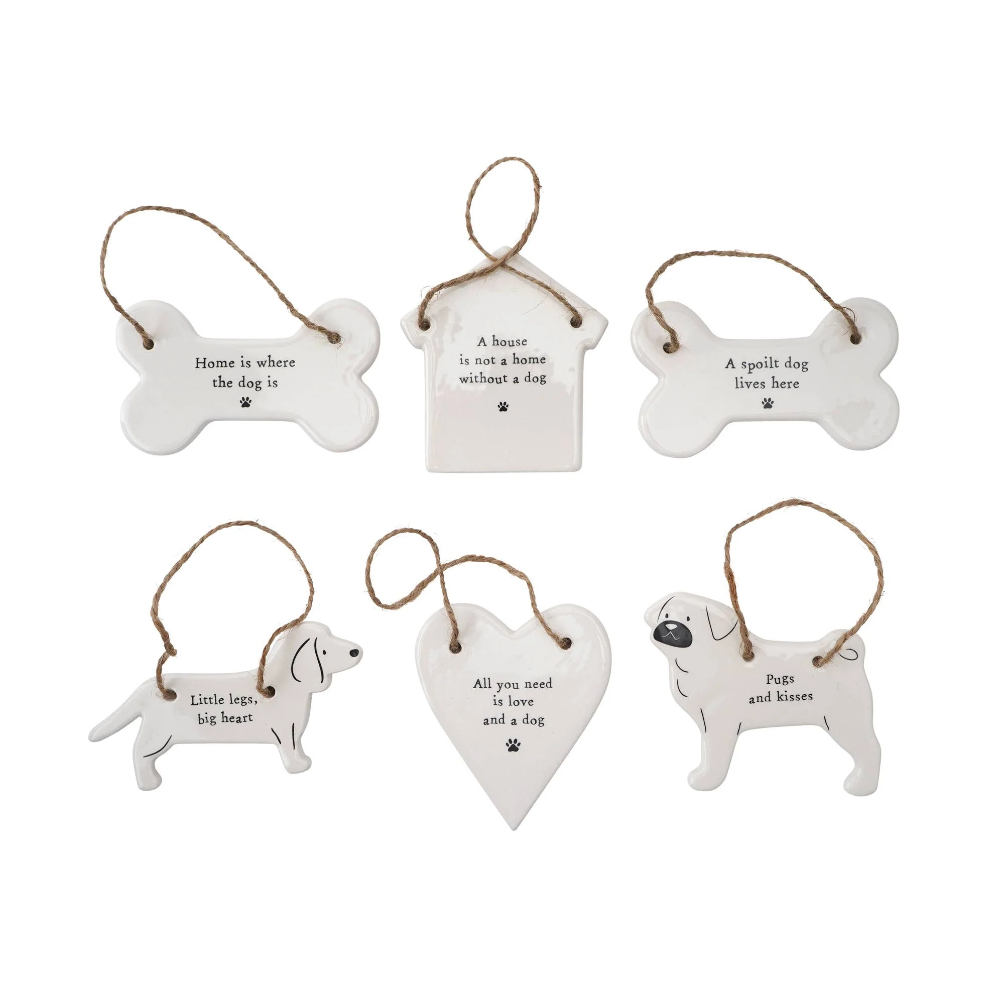 Send With Love Dog Hangers - Image 2
