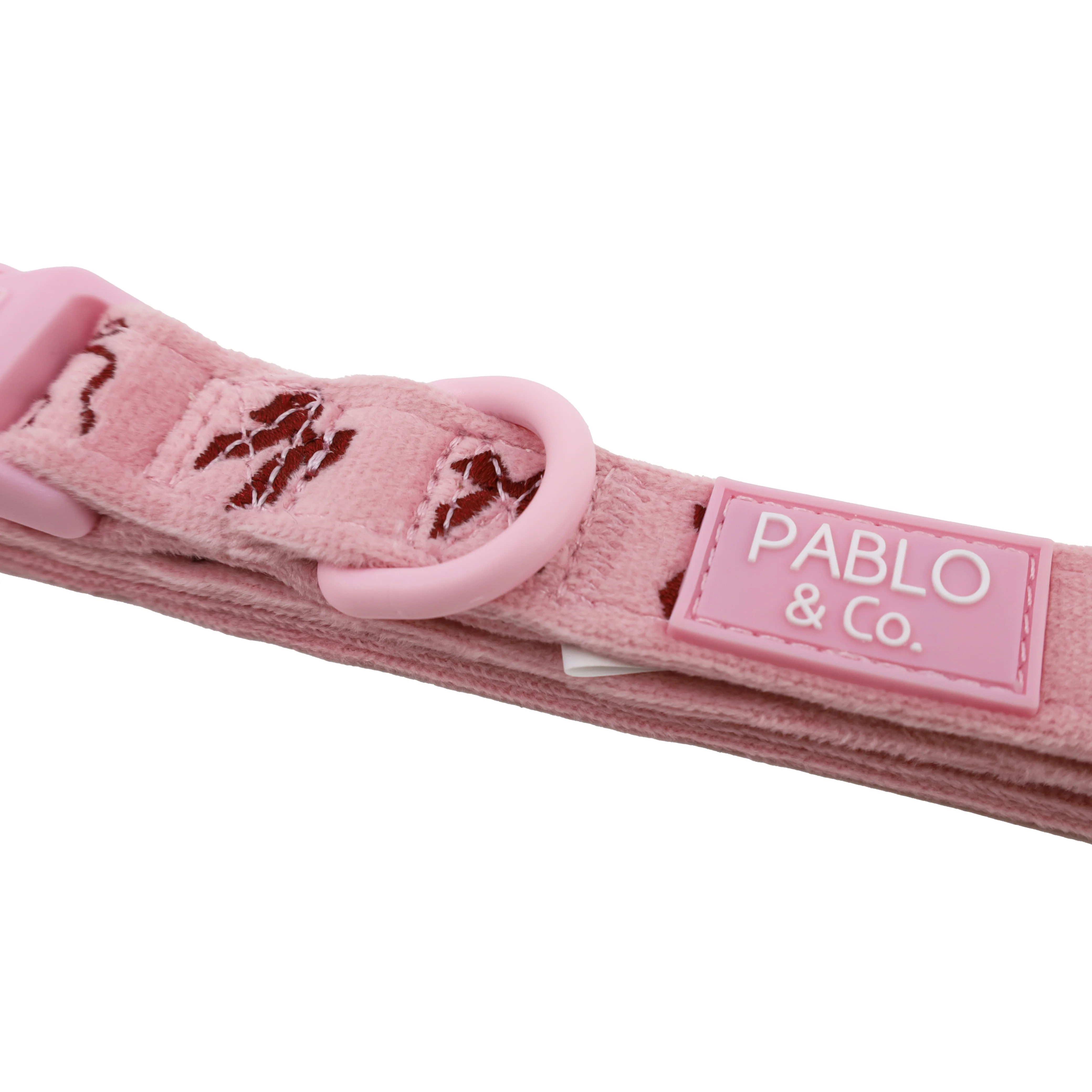 Velvet Blush Bows: Collar - Image 5